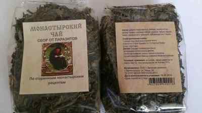 Антипаразитарний чай: правда чи розлучення, відгуки лікарів про монастирському чаї