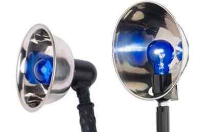 Чи можна гріти вухо при отиті синьою лампою і як це робити правильно
