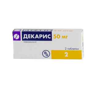 Декарис: інструкція із застосування, ціна, відгуки, аналоги 50 і 150 мг