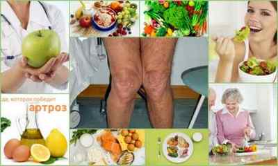 Дієта при артрозі (гонартрозе) колінного суглоба - меню на тиждень, що не можна їсти