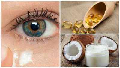 Кокосове масло від зморшок під очима і для шкіри навколо очей + відгуки
