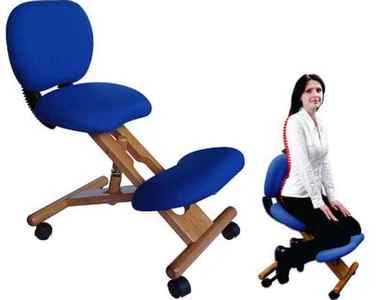 Колінний стілець: відгуки ортопедів, креслення ортопедичного стільця з упором в коліна, фото зручного стільця для хребта | Ревматолог