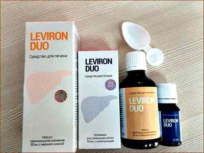 Левірон Дуо (Leviron duo) для лікування печінки: інструкція із застосування, склад, відгуки лікарів і паціентовВ