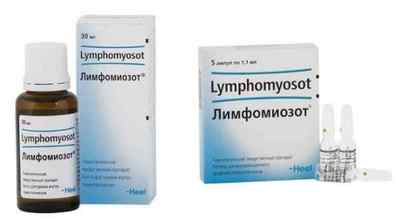 Лімфоміозот при ангіні і аденоїдах: інструкція із застосування для дітей і дорослих, склад, побічні ефекти препарату