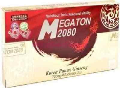 Мегатон 2080: таблетки для підвищення потенції (відгуки)