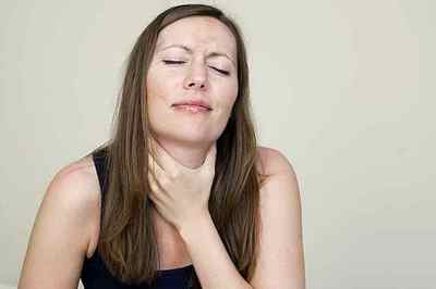 Набряк горла: симптоми і лікування