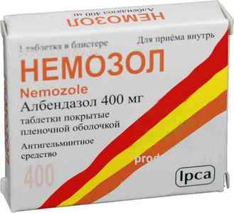 Немозол таблетки: ціна, інструкція із застосування від глистів, відгуки