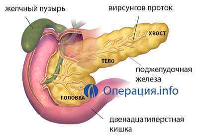 Операція на підшлункову залозу: видалення, резекція
