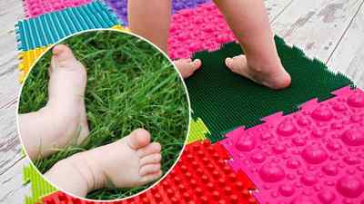 Ортопедичні килимки для дітей для ніг: як зробити своїми руками і вправи на ортопедичному килимку для дітей | Ревматолог