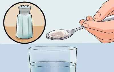 Полоскання горла содою і сіллю: приготування розчину, правила використання