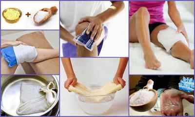 Лікування суглобів сіллю: рецепти сольових повязок, компресів, ванн та інших процедур, відгуки