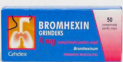 Від якого кашлю допомагають таблетки Бромгексин