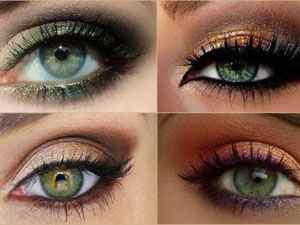 Вечірній макіяж для зелених очей: поетапне нанесення макіяжу, вибір відтінків