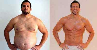 Як схуднути чоловікові і швидко скинути зайву вагу (з фото до і після)