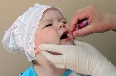 Яка реакція у дитини на щеплення від поліомієліту
